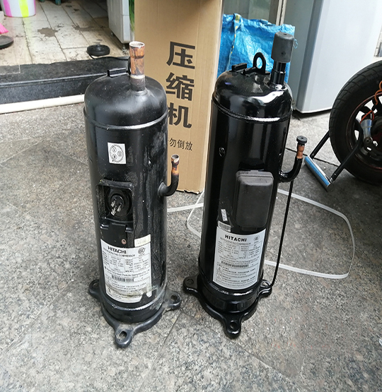 西华中央空调压缩机的更换维修
